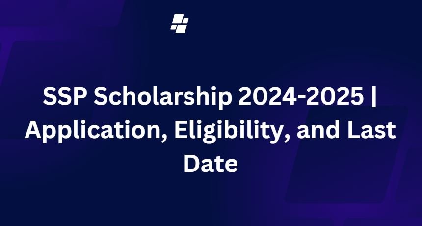 SSP Scholarship